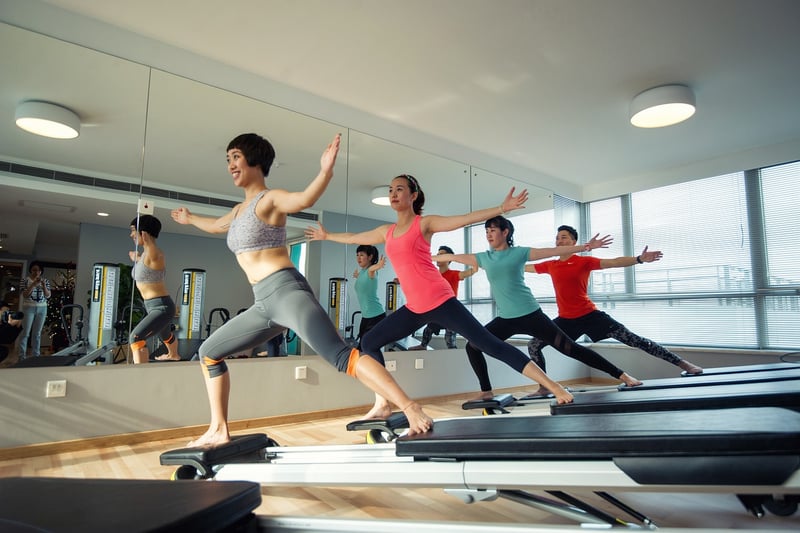 Pilates Woman Fitness
